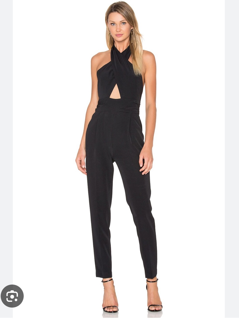 MILLY Cady Nicole Halter Jumpsuit